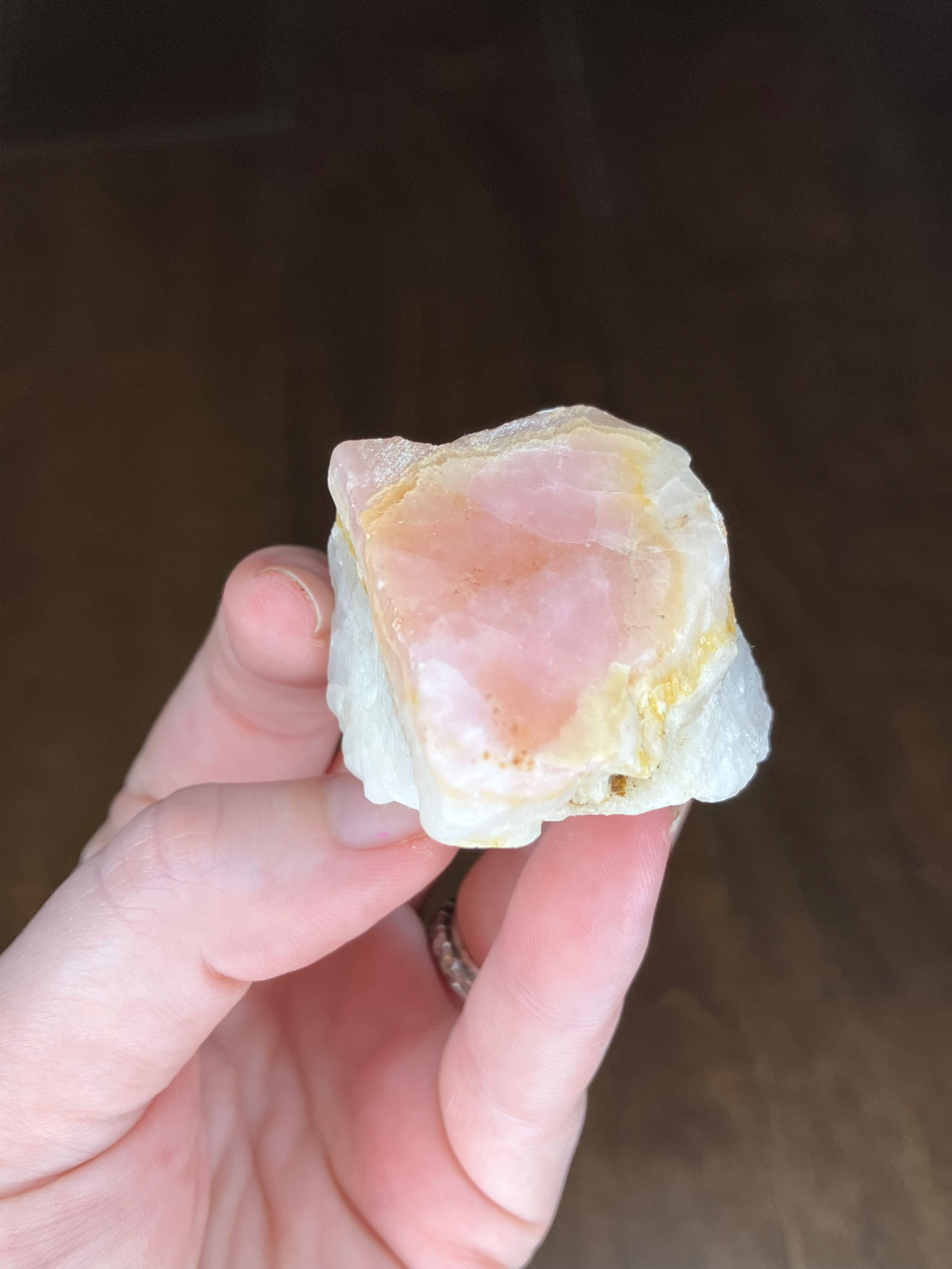Small Pink Aragonite Specimen