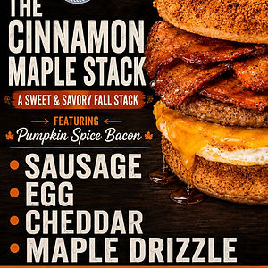 🍁 Pumpkin Spice Stack Sandwich