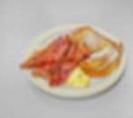 FRENCH TOAST WITH EGGS & BACON