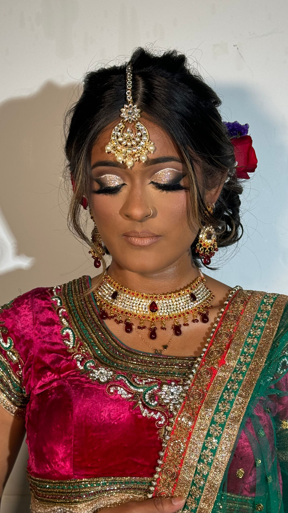 Indian bridal makeup 