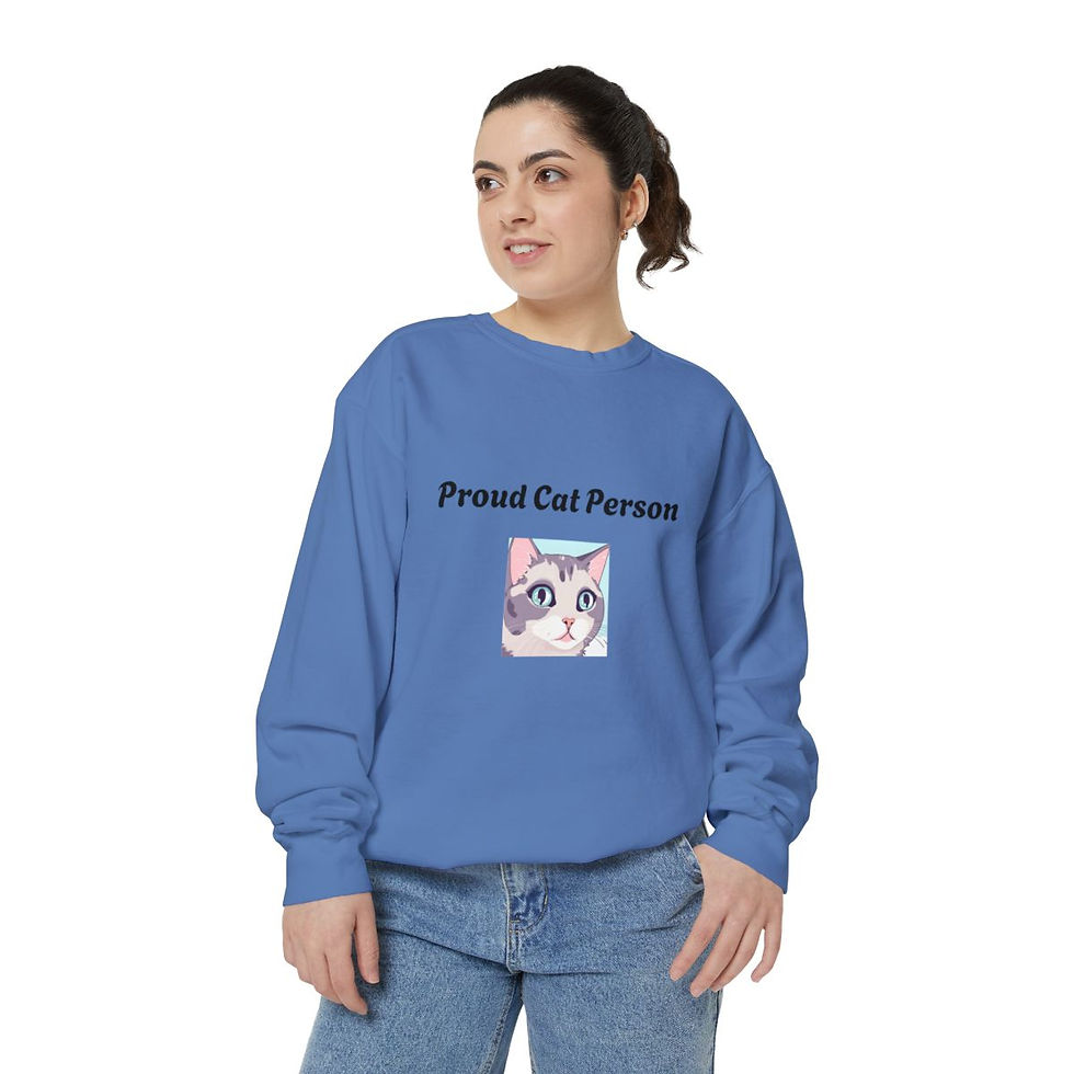 Miniatura: Proud Cat Person Sweatshirt