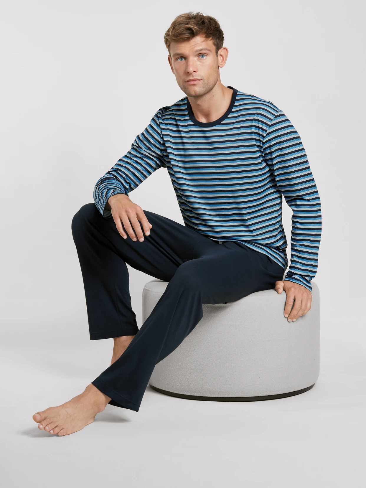 Calida-Relax-Streamline-1-Pyjama-lang-blau-43386-474-1
