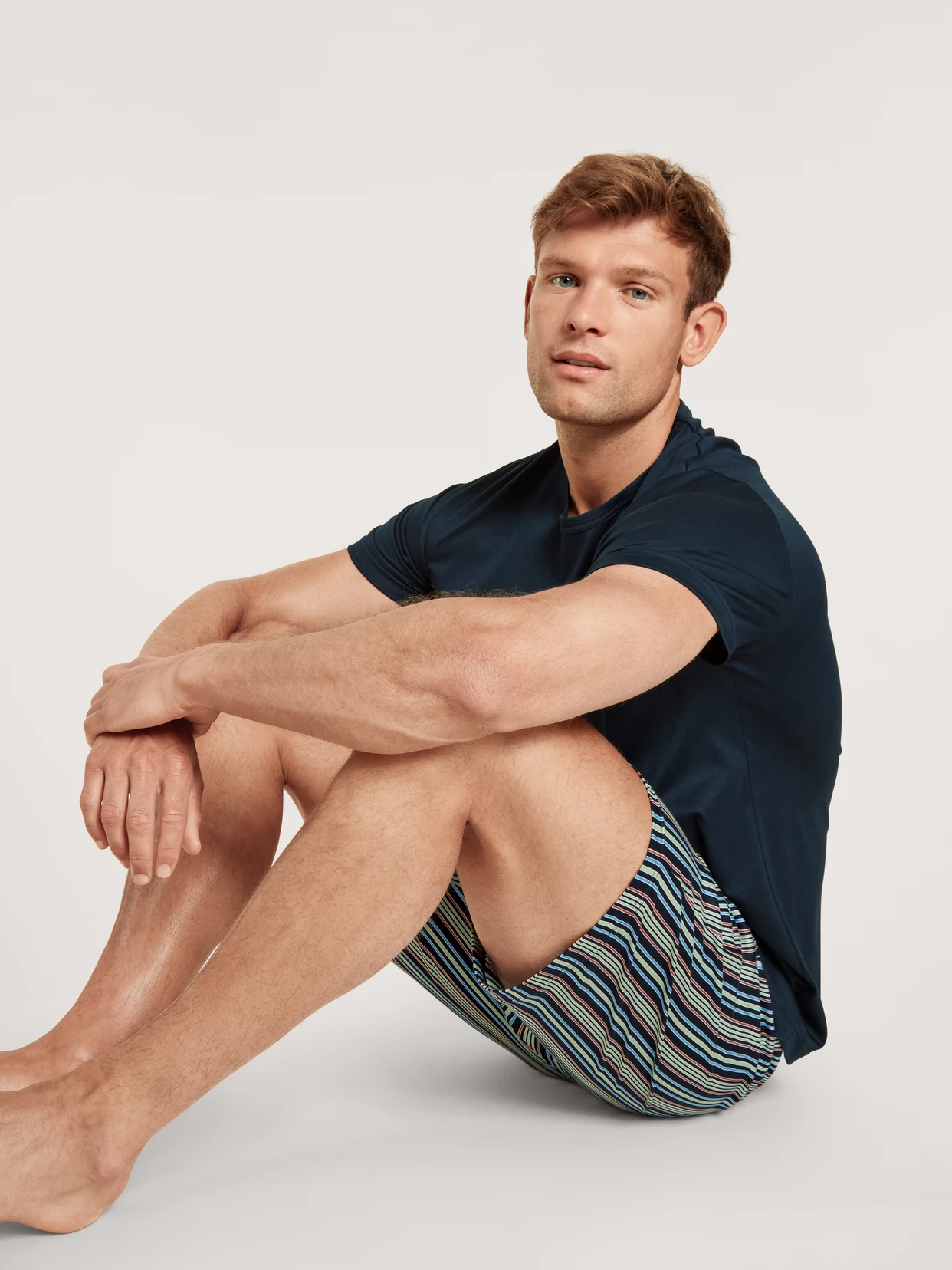 Calida-Relax-Superlight-Kurz-Pyjama-blau-42089-480-1