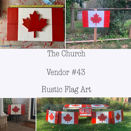 Rustic Flag Art