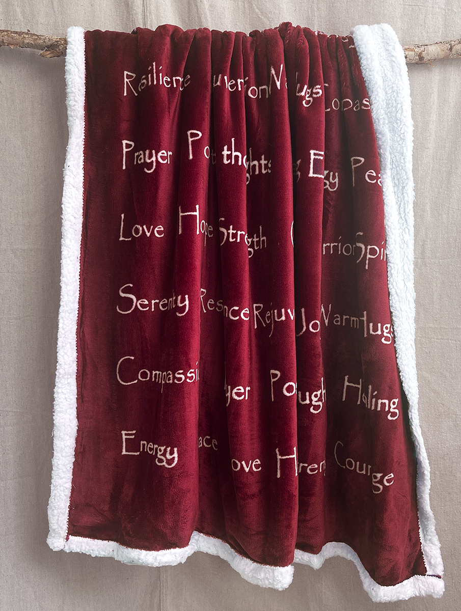 Thumbnail: copy of Compassion Blanket  - Wrap them in strength, courage and warm hugs.