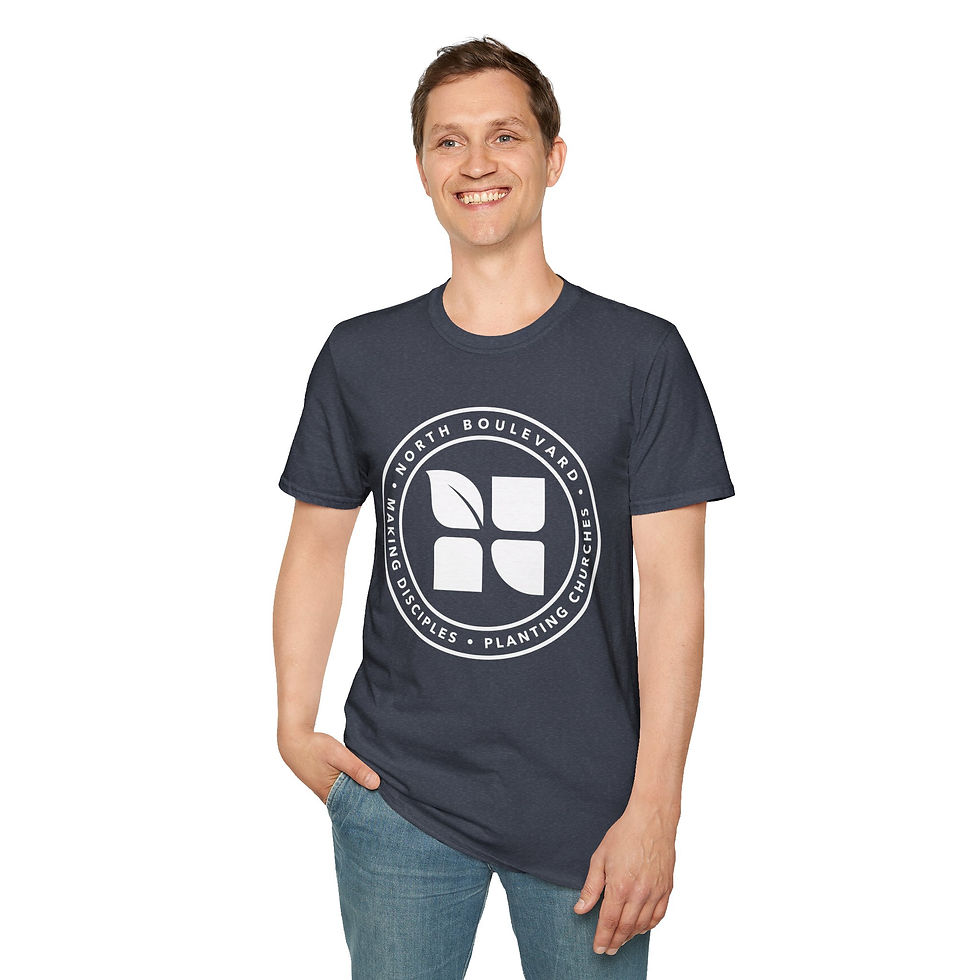 T-Shirt - North Boulevard Logo (Making Disciples. Planting Churches.)