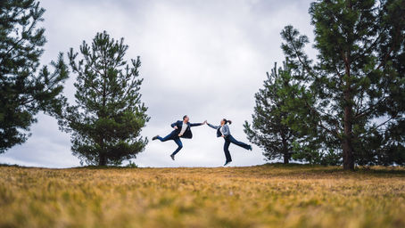 Kjærestefotografering på Fornebu | Nanna og Robin