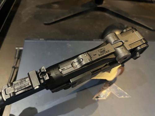 LUGER ARTILLERY CUSTOM セミオートガスガン LUGER ARTILLERY CUSTOM セミオートガスガン LUGER ARTILLERY