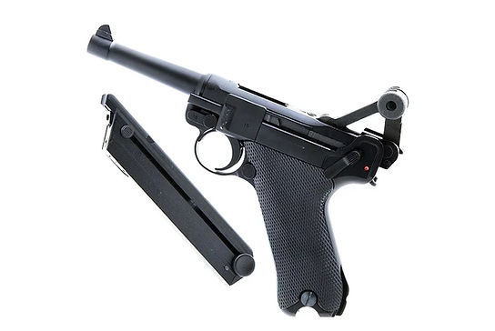 WE Luger P08 WW2 GBB Airsoft Pistol | SWIT Airsoft