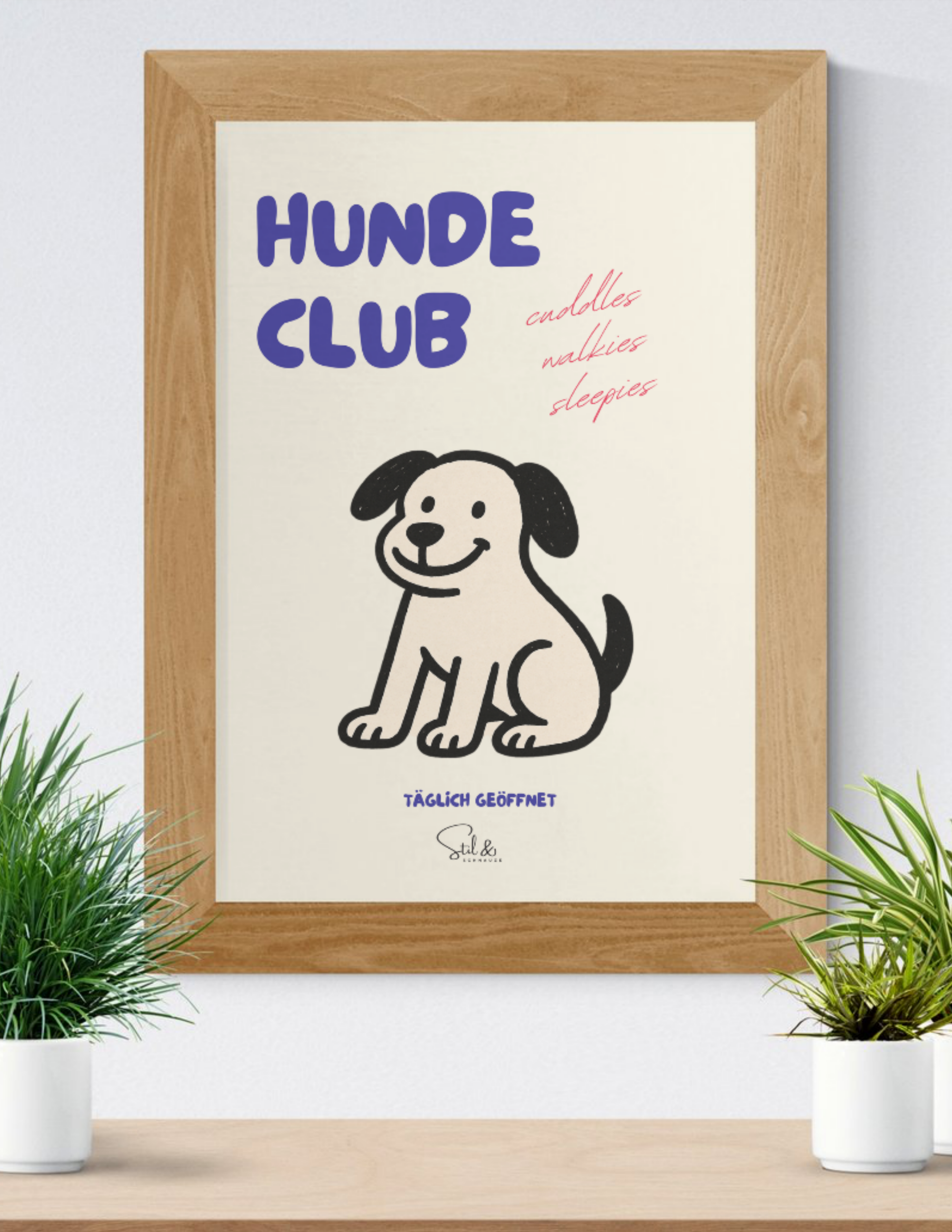 Hunde Club Poster