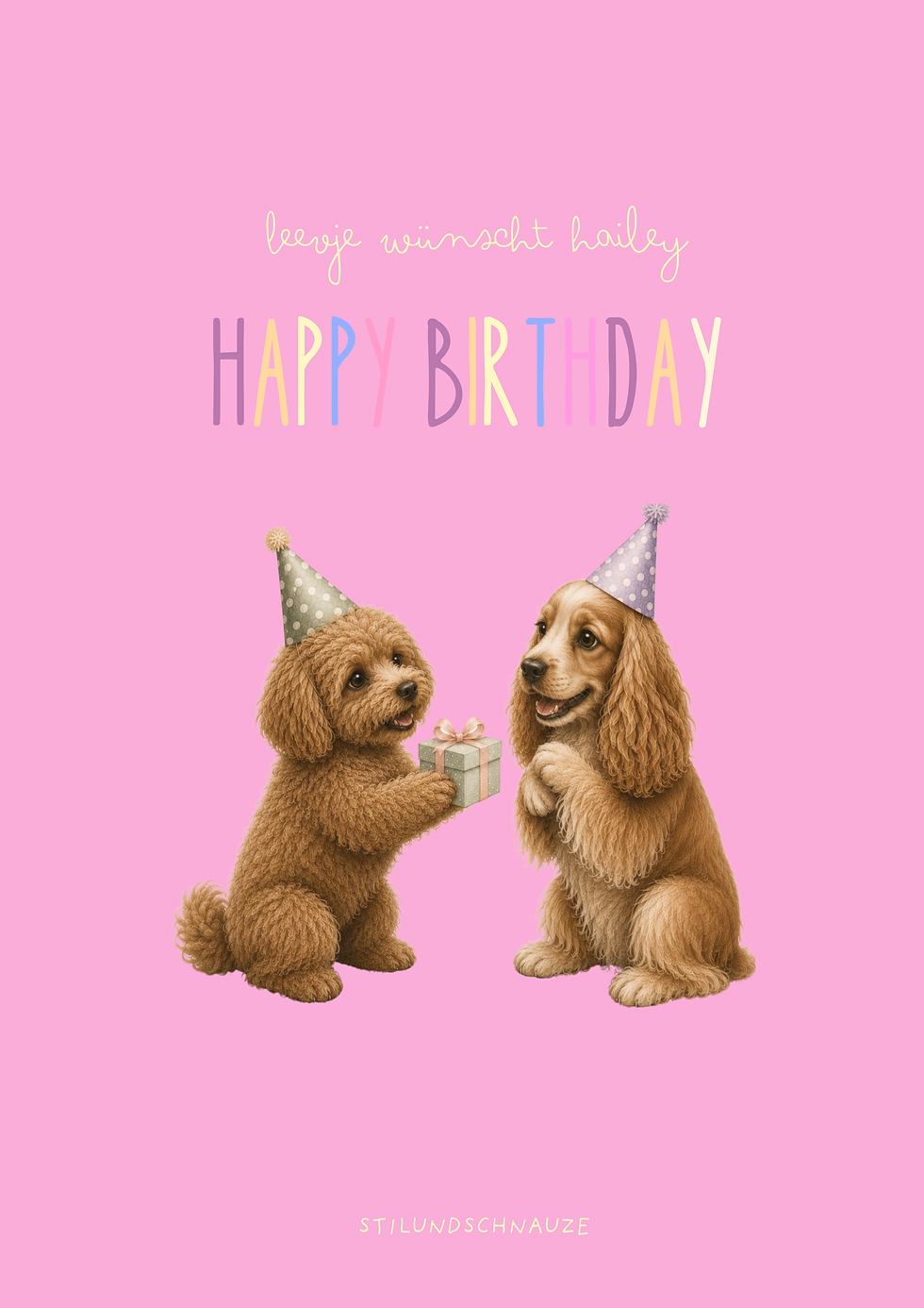 Miniaturbild: Personalisierte Birthday Card