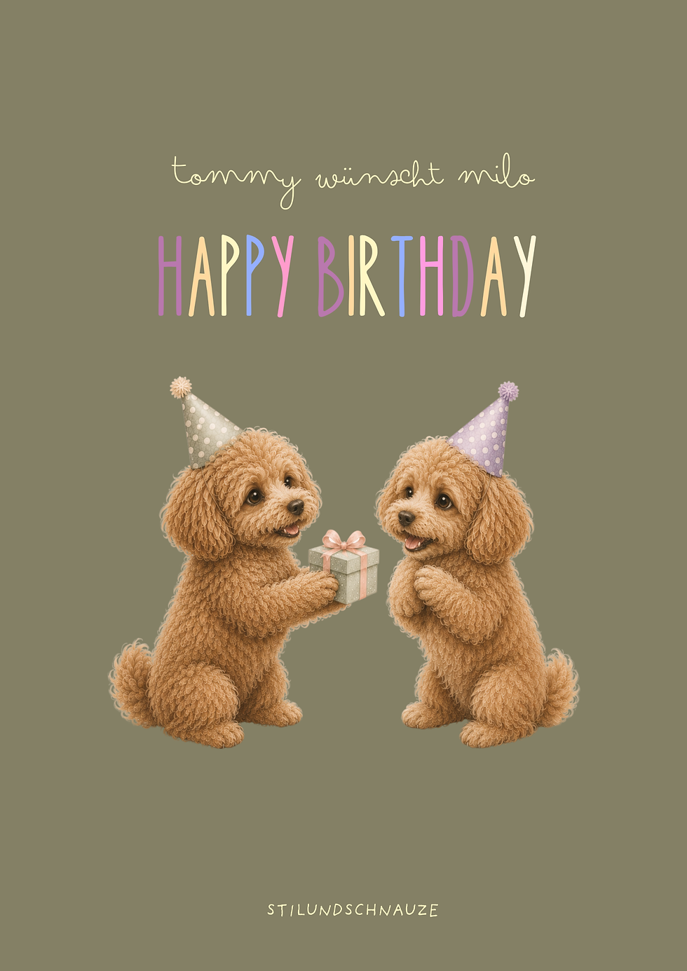 Miniaturbild: Personalisierte Birthday Card