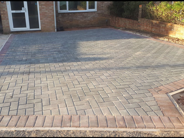 Block Paved driveway