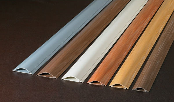 Thumbnail: Super-High Strength Floor Cable Ducting 70mm x 15mm x 1m - Self Adhesive (Grey)