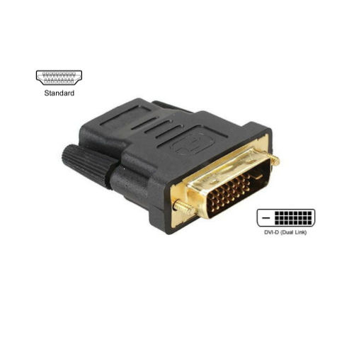 Thumbnail: DVI-D (24+1) Male to HDMI Female Adaptor