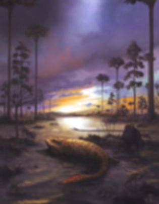 Tiktaalik sees the sunset (2025)