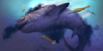 Hybodus vs. belemnites (2025)