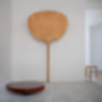 uchiwa large floor lamp