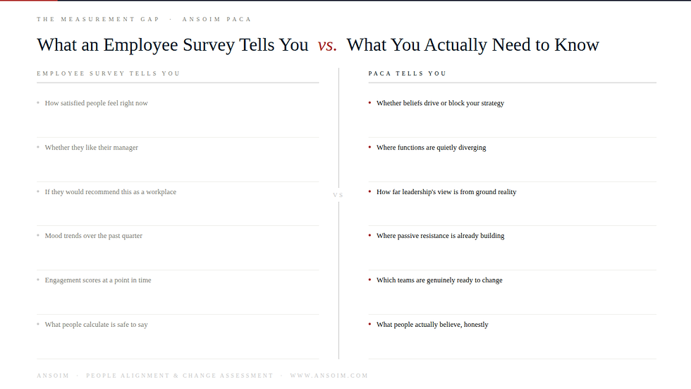 Emploee Engagement Survey