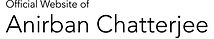 Official Website of Anirban Chatterjee, Management Consultant