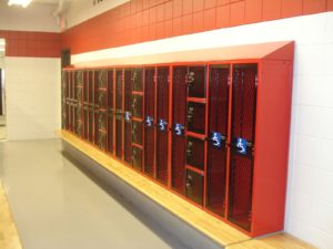 PE Room Lockers
