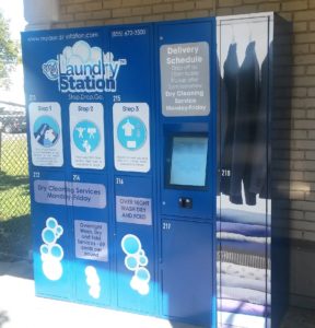 Service Delivery Laundry Locker