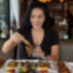Nina Unrated dipping food for mobile content creation