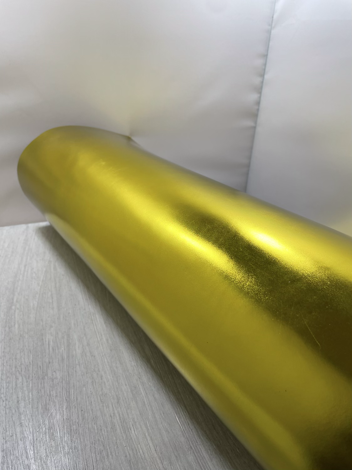 Metallic Yellow Gold Flawed  (thick veg tanned)