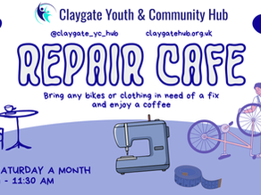Hub Repair Cafe: fixing bikes and mending clothes