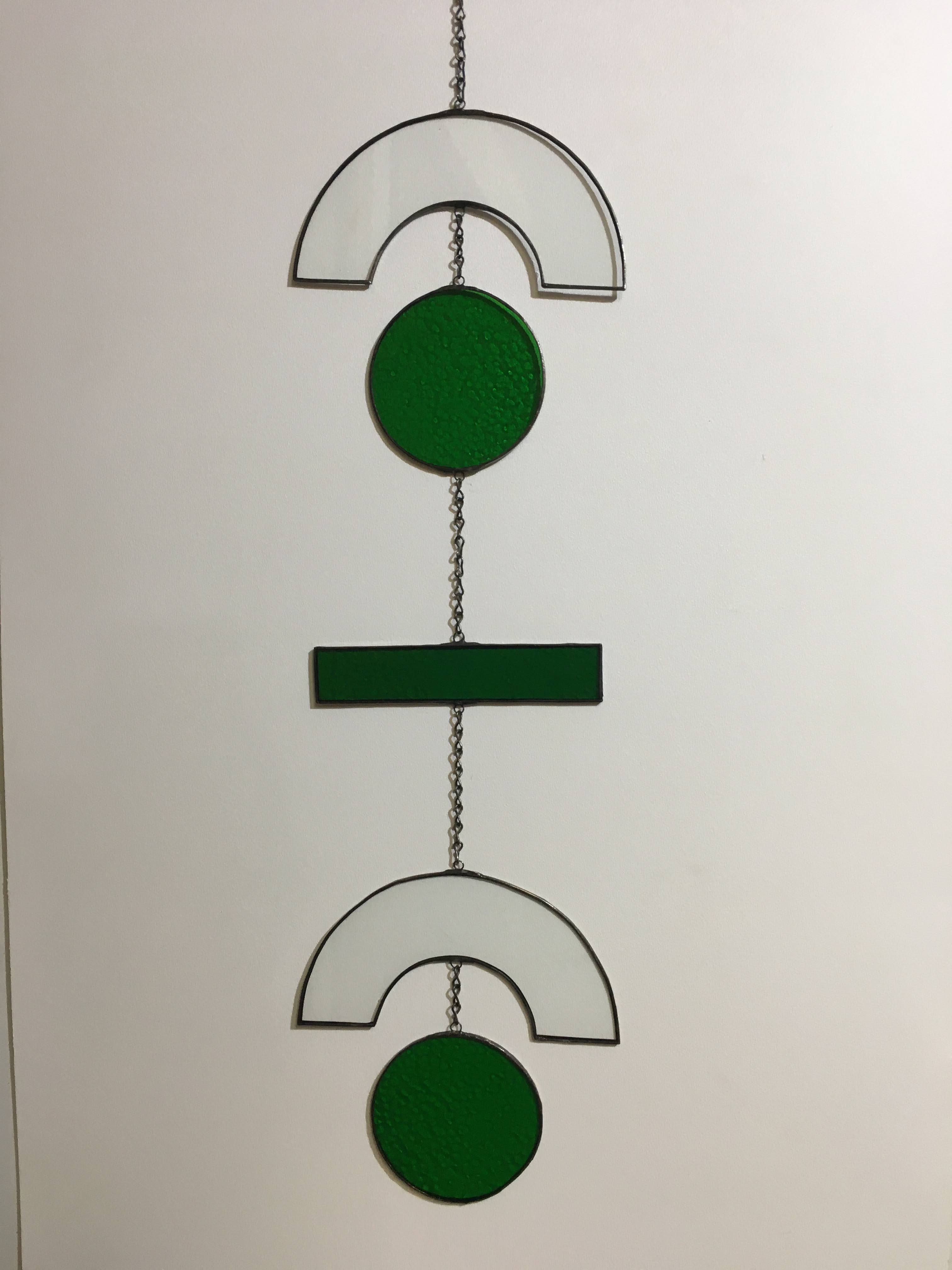 Sun Catcher Circles- green