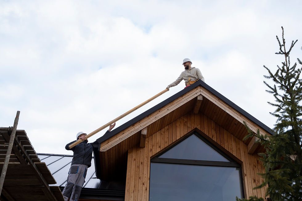 Roof construction in progress by custom builders near me on Martha’s Vineyard and Cape Cod