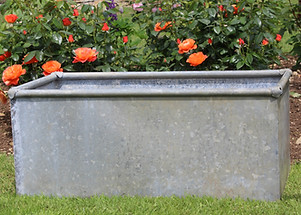 Galvanised Drinks Trough