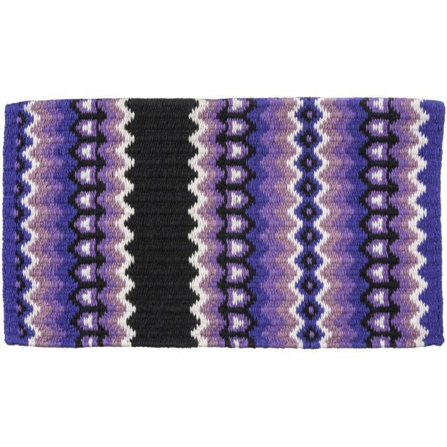 Tough1 Tucson Wool Saddle Blanket-Purple