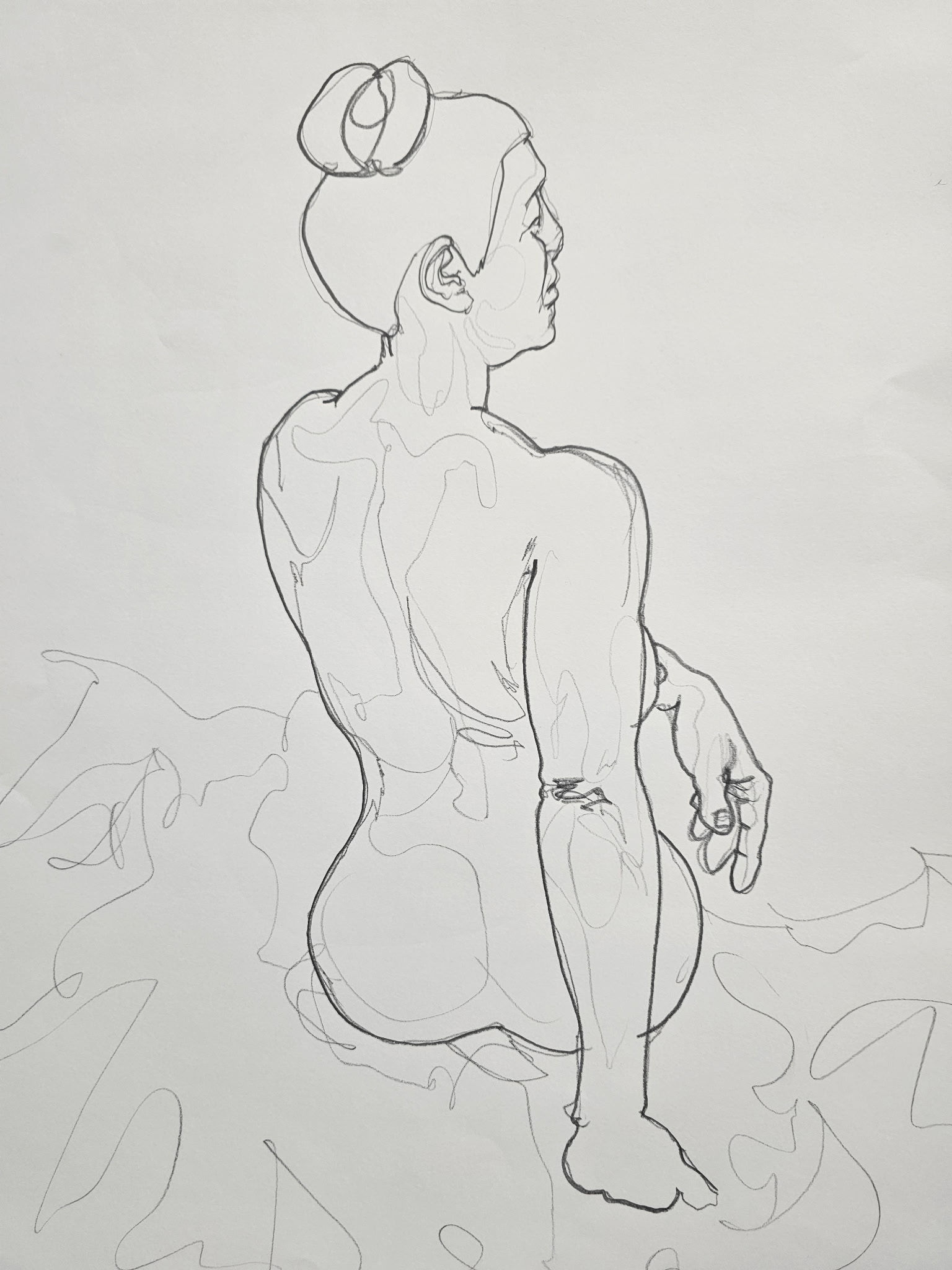 Life Drawing Sketch