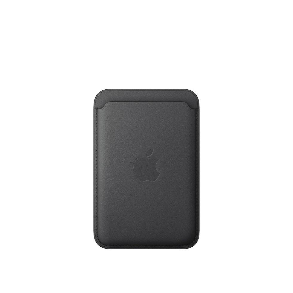 Küçük resim: Apple iPhone için MagSafe özellikli Mikro Dokuma Cüzdan