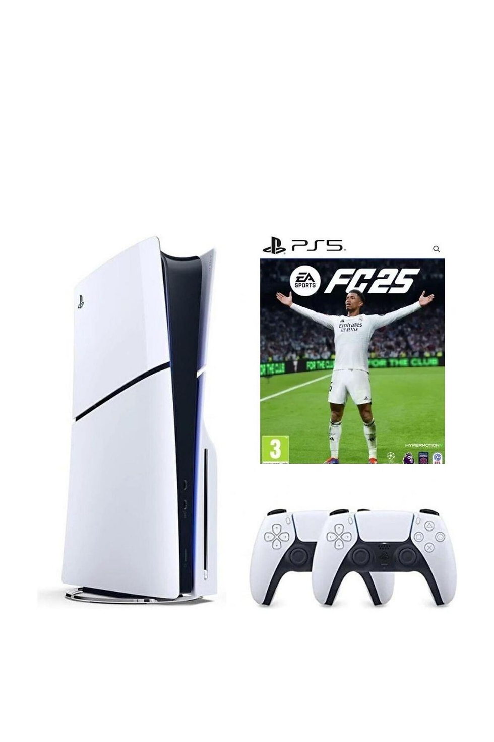 Sony PS5 Slim Standart + 2 DualSense + FC25