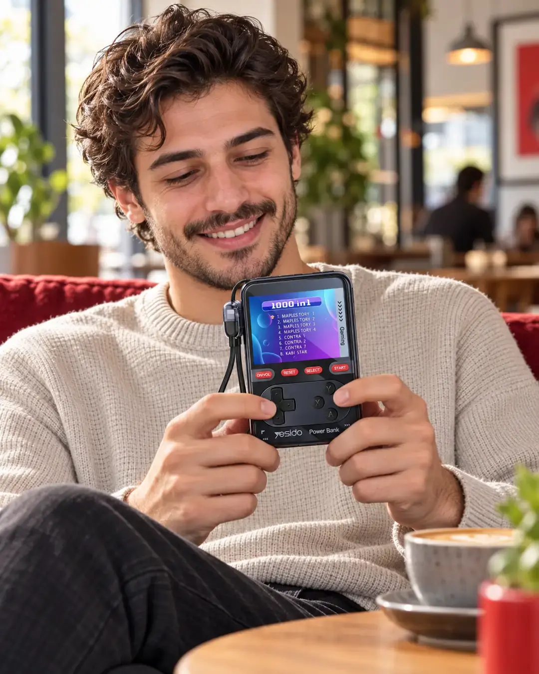 Yesido YP87 Oyun Konsollu 10000 mAh 20W Powerbank