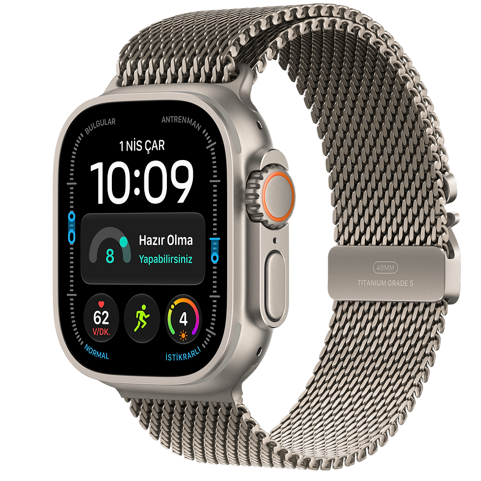 Watch Ultra 4 GPS+Cellular, 49 mm Natürel Ti. / Natürel Titanyum Milano Loop