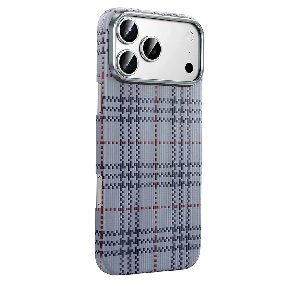 Küçük resim: KeePhone iPhone 17 Pro Max Scots Kevlar MagSafe Kılıf