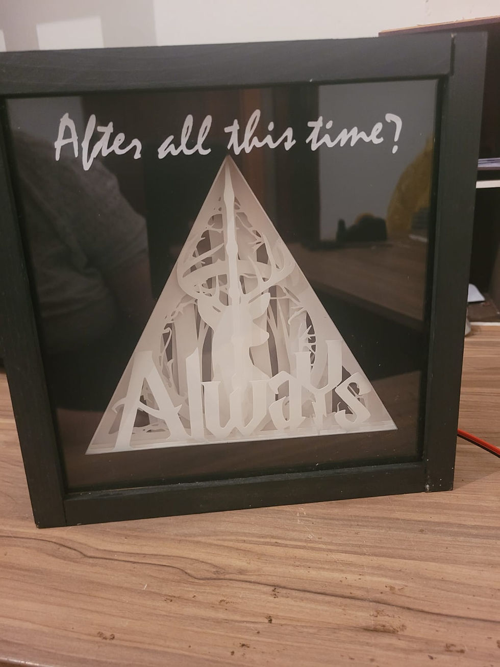 Miniatura: Luminária Always (Relíquias da Morte) - Harry Potter