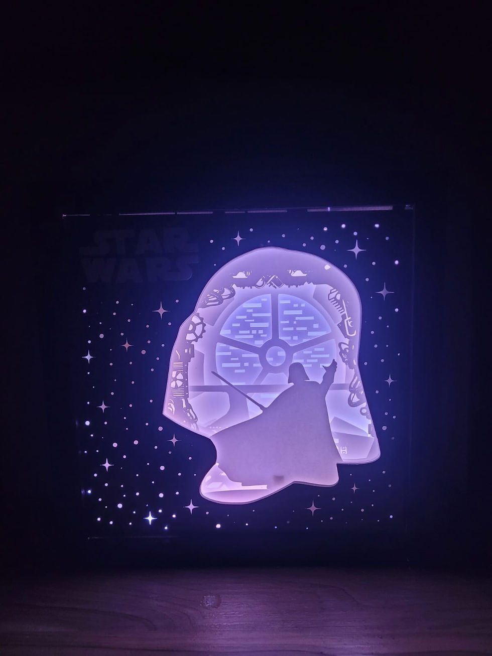 Miniatura: Luminária Darth Vader - Led RGB (Colorido) + Controle Remoto