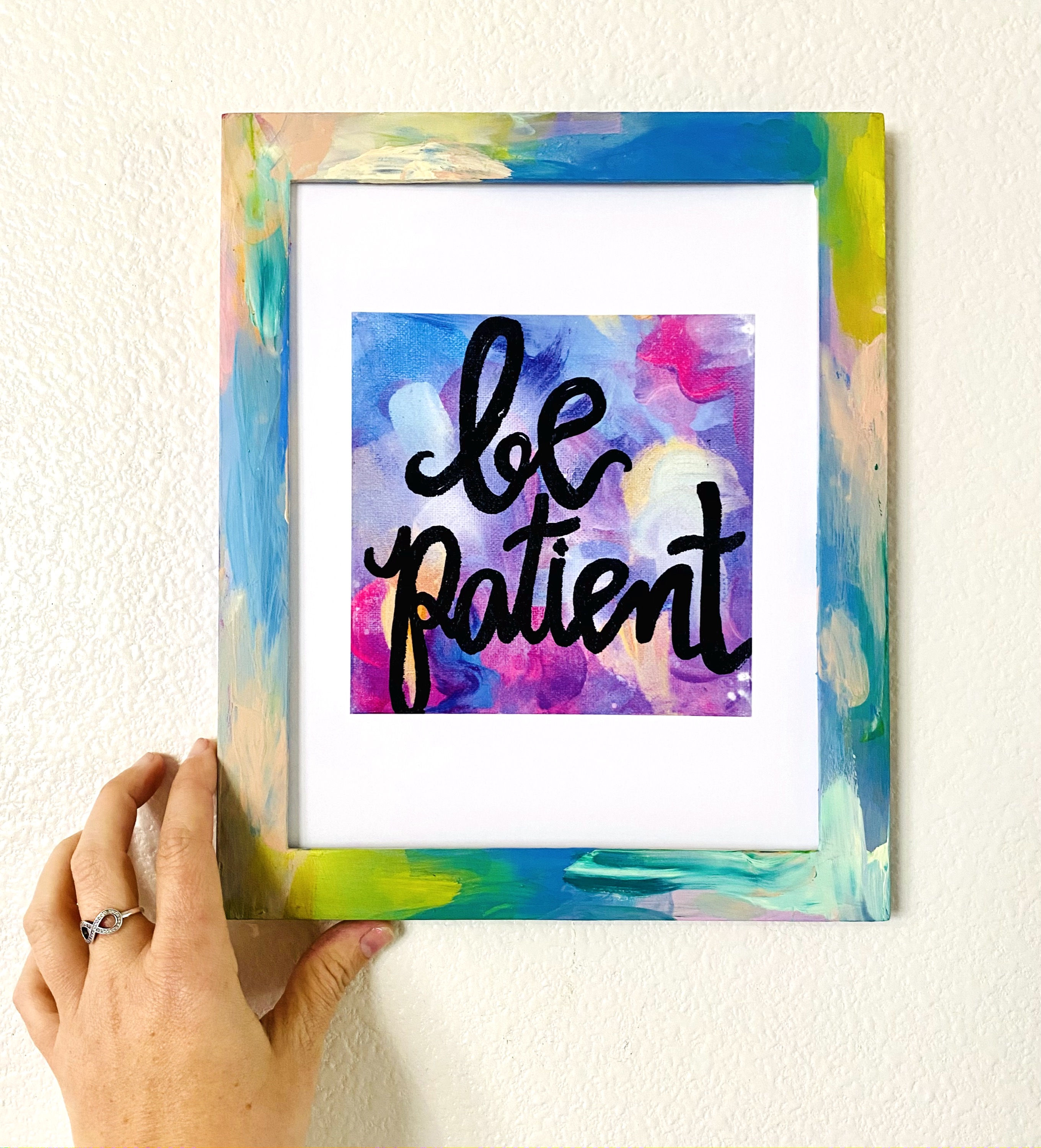Be Patient 8x10