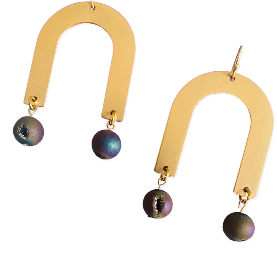 Arcoiris Dorado Earrings