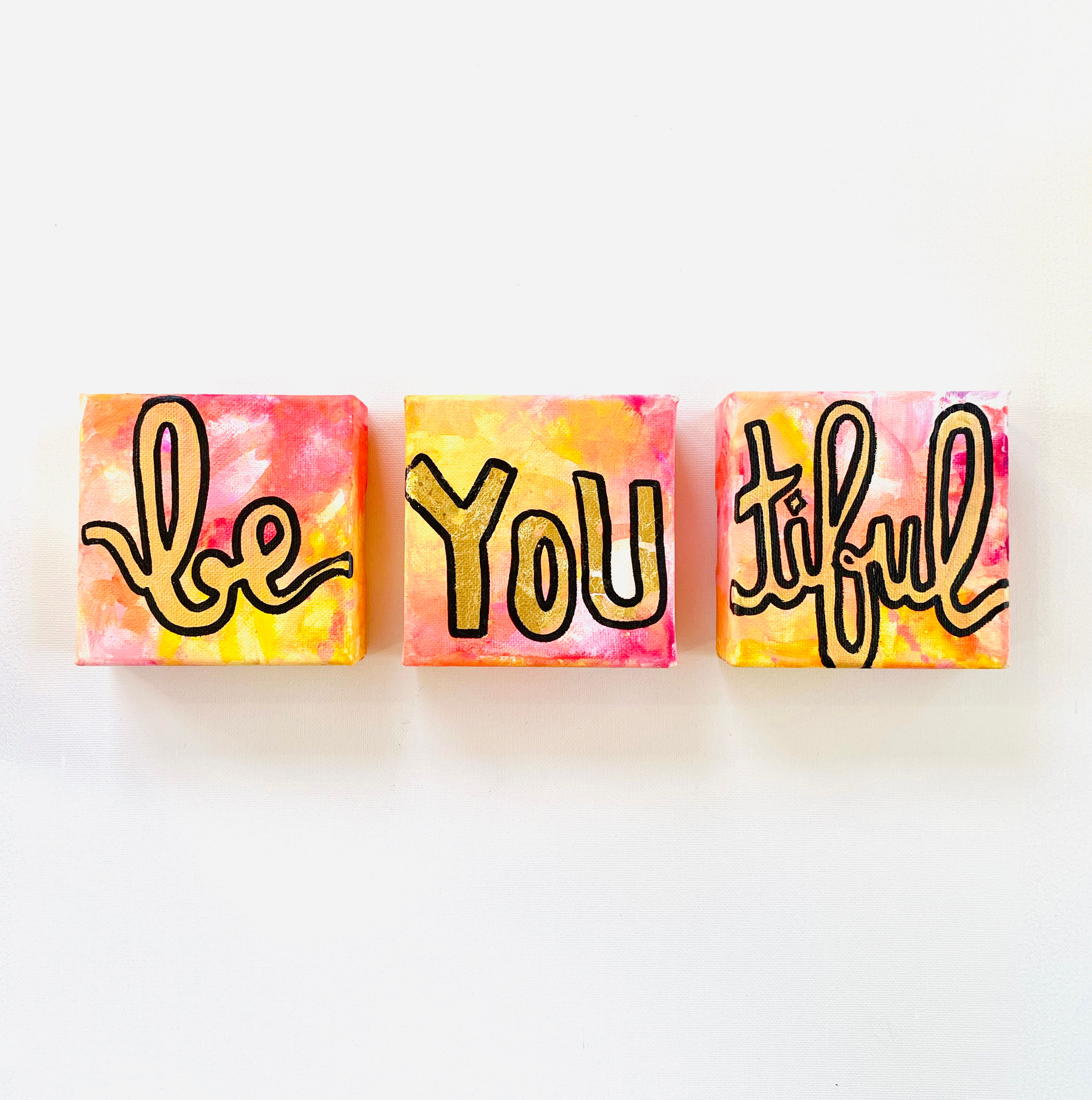 beYOUtiful Triptych Mini
