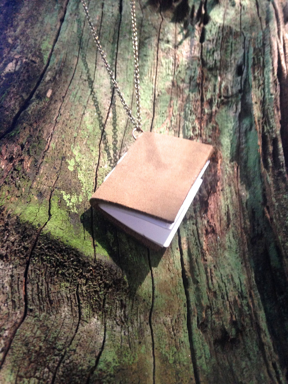 Thumbnail: Mini Libro Necklace