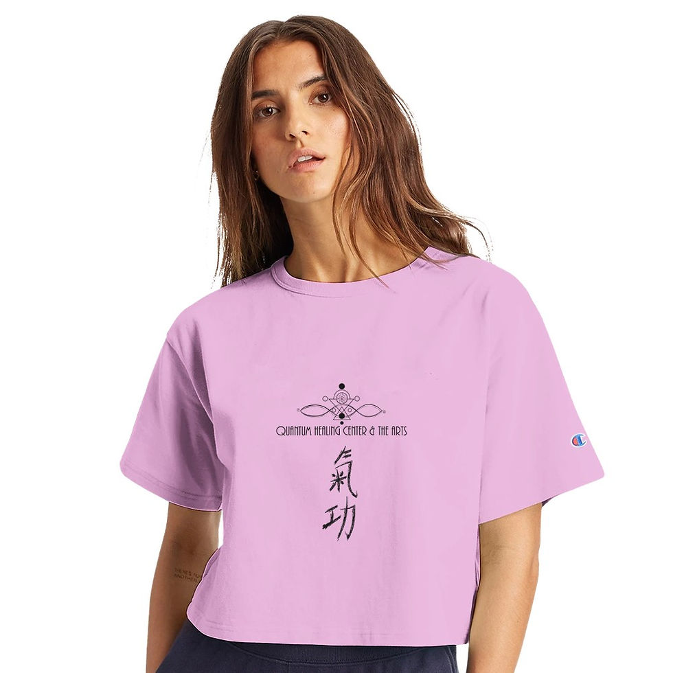 Thumbnail: Women's Cropped Heritage Crewneck T-Shirt | Champion T453W