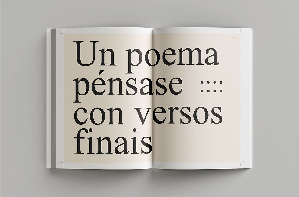 Thumbnail: A Poem Thinks Itself Out In Final Lines/ Un poema pénsase con versos finais