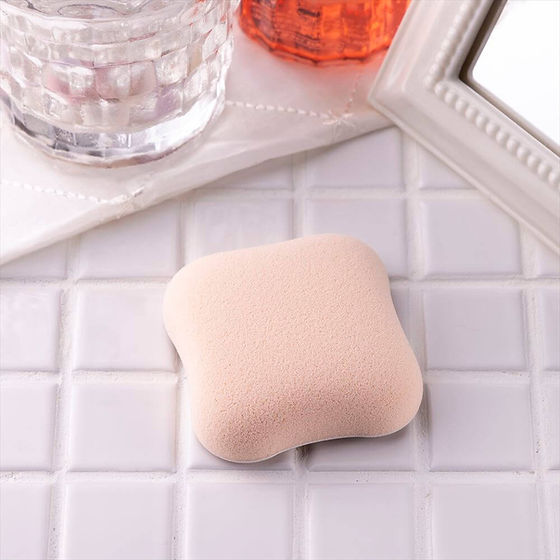 Thumbnail: KAI Japan x Sanrio Diamond-shaped 2-layer Marshmallow Soft Makeup Sponge