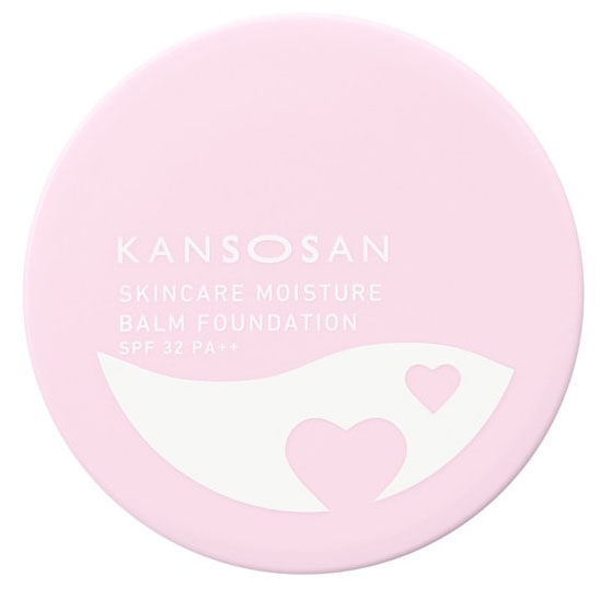 縮圖：BCL Japan Kansosan Skincare Moisture Balm Foundation SPF32 PA++ [Limited Pink]