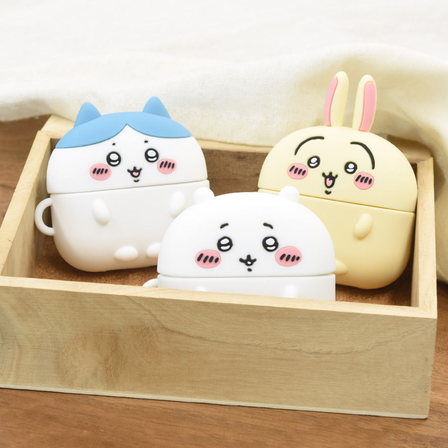 縮圖：(代購)日本 Chiikawa 吉伊卡哇 Apple AirPods Pro 蘋果藍牙無線耳機保護兼容矽膠套 Compatible Silicone Case